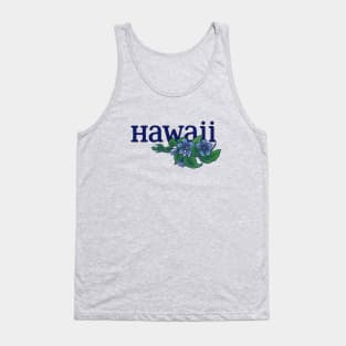 Hawaii Blue Tank Top